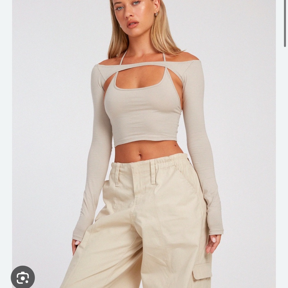 Brandy motel rocks top coconut milk xxs new with tags